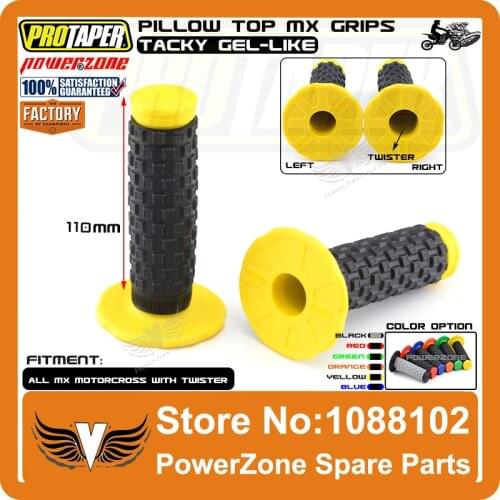 Pro Taper Pillow Top MX Grips Fit 7/8" Handlebars Pit Dirt Bike Motocross Motorcycle RMZ YZF WRF CRF KXF KLX SXF EXC TTR