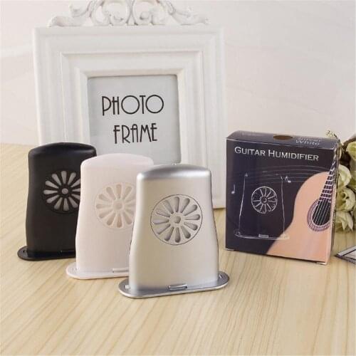 Silver Guitar Sound Hole Humidifier Anti-drying Anti-panel Cracking Instrument Care Humidity Adjustment Guitar Accessories