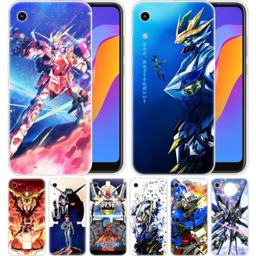 Luxury Silicone Case Anime Gundam for Huawei Honor 9X 8A 7A 20 Pro 7X 8X 7S 8S 8 9 10 Lite View 20 20i 10i Play Fashion Cover