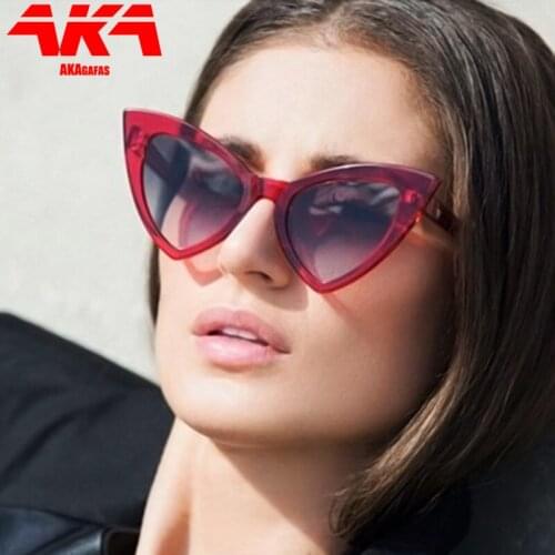 AKAgafas Oversized Sunglasses Women 2021 Luxury Glasses Women Brand Designer Cat Eye Eyewear for Women/Men Mirror Gafas De Sol