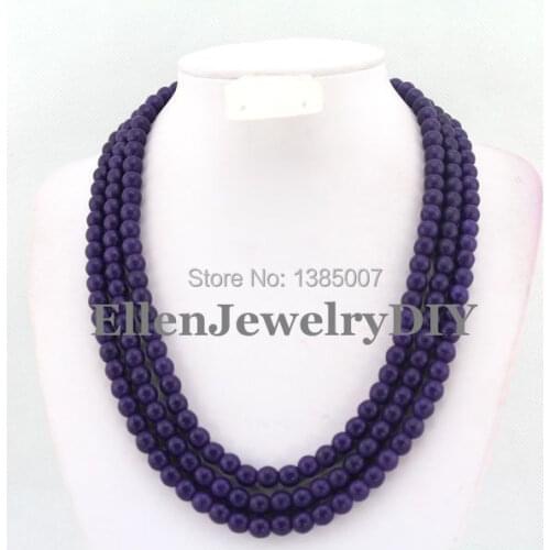 Dark Purple African Beaded beautiful Necklace Bridesmaid Necklace Bridal Party Necklace Wedding Gift Statement Necklace W7224