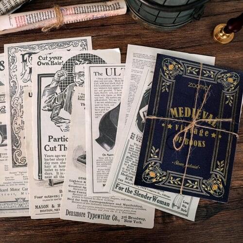 20sets Kawaii Stationery Stickers Simulation book pages DIY Craft Scrapbooking Album Junk Journal Happy Planner Diary Stickers