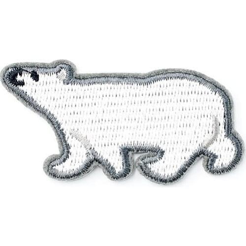 Bear Size:2.8x5.5cm Cloth Iron On Patches Badge Embroidered Badges Abstract Kids Patch For Clothes Stickers 0138