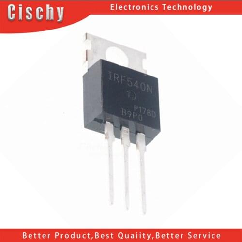 10PCS IRF540N TO-220 IRF540NPBF TO220 IRF540 IR540 and original IC