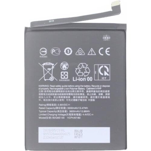 10pcs /lot 3600mAh / 13.86Wh B2Q6E100 Phone Replacement Battery For HTC U12 life U12life (Not for U12) Batteries