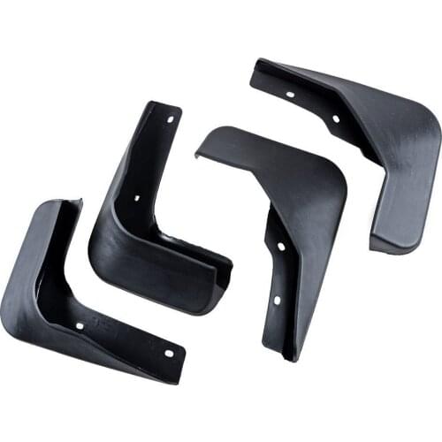 4pcs Front & Rear Mudguard Mud Flaps Splash Guard Kit For Volkswagen VW Jetta MK6 Sedan Face-lifted 2015 2016 Model