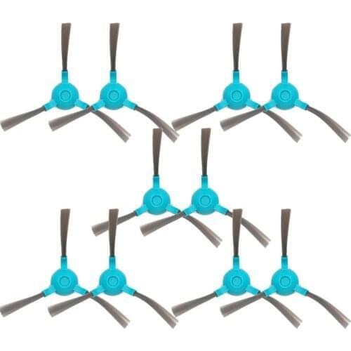 6/10 Pieces High Quality Side Brush Robot Sweeper Accessories Replacement for Conga 1390 1290 Vacuum Cleaner