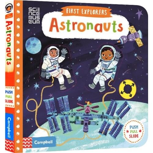 English Picture Books First Small Home Astronauts Children Organs Operation Educational Board Book Baby Toys for Educational