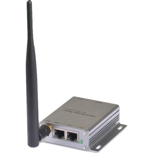 Free shipping RS232 serial port uart to WIFI wireless server with two ethernet ports with p2p function remote control HLK-WR02