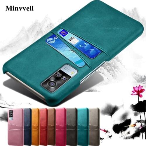 PU Leather Card Slots Wallet Case For VIVO Y31 2021 Case V2036 Retro Matte Hard Cover For vivo Y31 Y 31 vivoY31 2021 6.58" Coque