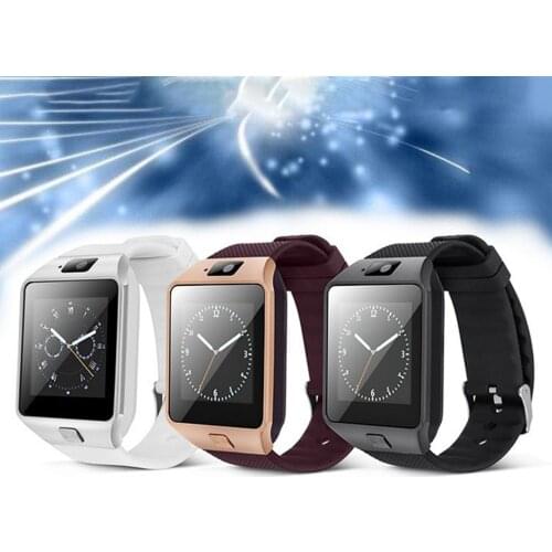 Smart Watch Dz09 Gold Silver Smartwatch Watches For Ios For Android Sim Card Camera Watch