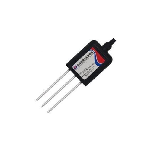 Soil Temperature and Humidity Sensor 485 High-precision Agricultural Greenhouse Soil Moisture Transmitter Conductivity 4-20mA