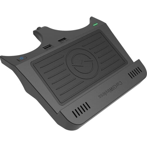 Wireless Charging Holder For BMW 5 Series G30 G38 2017-2021 6 Series G32 6GT 2018-2019 Car Charger Plate 10W Accessories