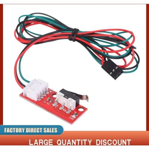 3D Printer Parts Endstop Mechanical Limit Switches with 3 Pin 70cm Cable RAMPS 1.4 Control Board Part Switch 1pcs