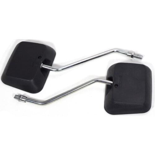 E0146 Motocross Backup Mirror Dirt Pit Bike Rearview Moto Side Mirrors Unviersal 10MM for Kawasaki Honda Benelli Vespa Harley