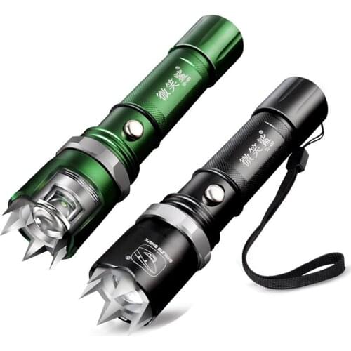 Q5 Flashlight Hunting Emergency Defensive Tools Self-Defense LED Far Irradiation Rechargeable Tactical Lamp Gag Toy