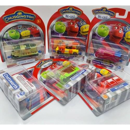 Metal 1:64 CAR Model Chuggingtion Express Train Alloy Train Toys Children Gifts Collect Toy Figures Model