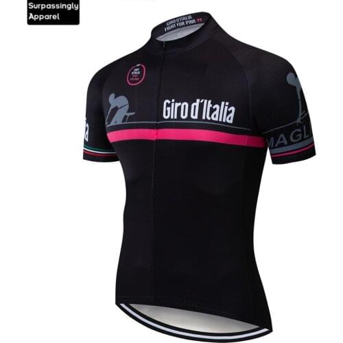 2019 ITALIA Black TEAM Cycling Jersey Summer Ropa Ciclismo MTB Mens Summer Quick-dry Pro Bike Jersey Tops Maillot Shirts