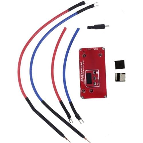 Portable Transistor DIY Mini LCD Display Spot Welding Machine with 2 Mos Tubes B2QB