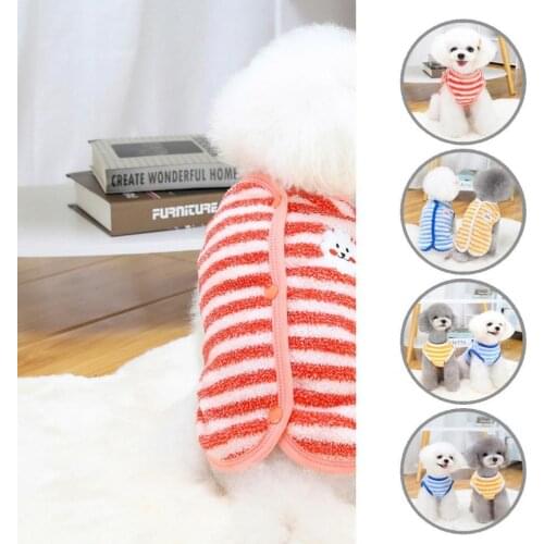Skin-friendly Pretty Pet Dog Sleeveless Coat Clothes Soft Texture Pet Clothing Comfortable for Outdoor