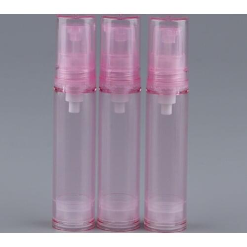 3Pcs/lot 10ml Empty Pump Bottles Plastic Lotion Cream Bottle Refillable Cosmetic Dispenser Containers Travel Makeup Bottle