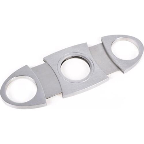 10pcs Stainless Steel Cigar Cutter Double Blade Smoke Smoking Accessories Box As Men Scissors Christmas Gift Pipe Grinder Tool