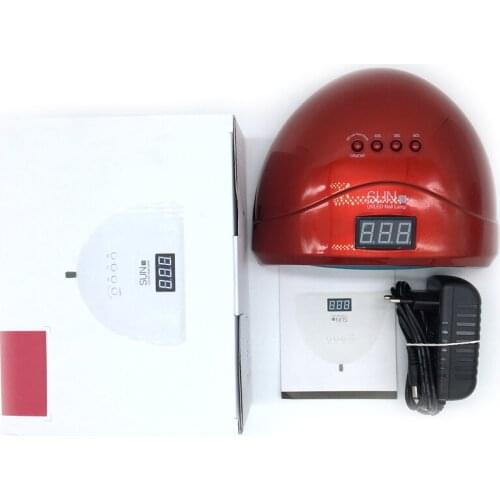 SUN1 Nail Dryer 24W/48W LED/UV Lamp Nail Dryer Fingernail Toenail Gel Curing Manicure Machine Nail Art Salon Tool Low Heat