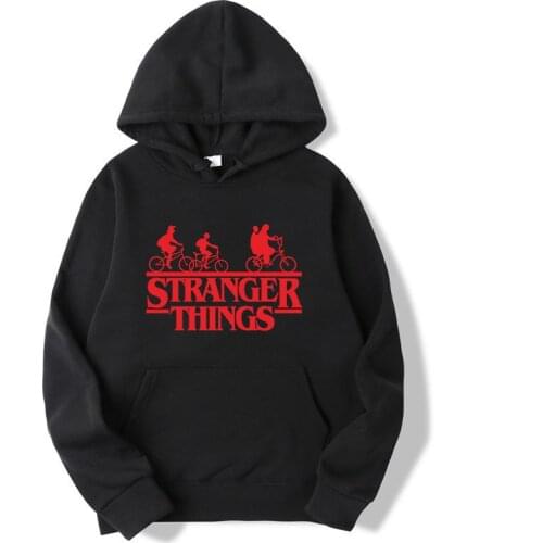 Stranger Things Hoodie Autumn Winter Hot Sale Men Casual Pullover Thick Warm Sweatshirt Hoody Fashion Streetwear Plus Size S-3XL