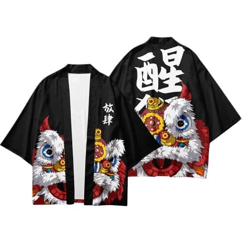 Traditional Yukata Beach Thin Asian Clothes Japan Kimonos Male Jacket Casual Shirt Kimono Cardigan Men Japanese Kimono