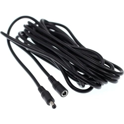 5m 18AWG DC 5.5x2.5mm Male To Female Extension Cable Cord 2x0.75mm For XGIMI Projector H1 H2S XF09G XF10G Z5 XGAL01