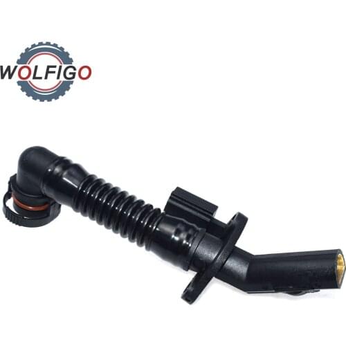 WOLFIGO Car Exhaust Pipe Engine Crankcase Breather Hose for VW Passat Atlas Touareg 3.6L V6 2008-2019 03H103202D