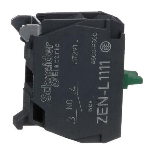 ZENL1111 ZEN-L1111 Single contact block for head Ø22 1NO screw clamp terminal