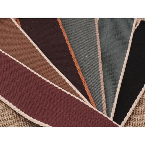 1 1/2" Soft Webbing Belt Woven Purse Strap Dangle Cotton Woven Belt Keychain Key Fob Webbing Lanyard Webbing-38mm