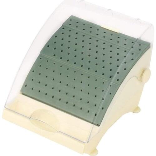 142 Holes Burs Bur Block Holder Holds /Holder Station+Pull Out Drawer