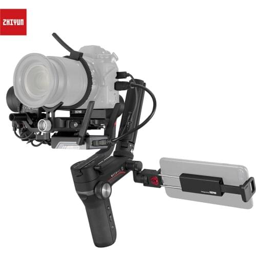 Zhiyun WEEBILL-S 3 Axis Handheld Gimbal Stabilizer + CMF-04 TransMount Holder Electronic+Mechanical Focus for Sony A7 GH5 GH5s