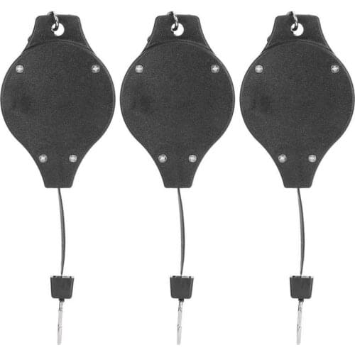 3pcs Garden Retractable Hanger Flower Plant Pot Baskets Birdcage Pulley Hook 20 to 90cm Gardening Tool