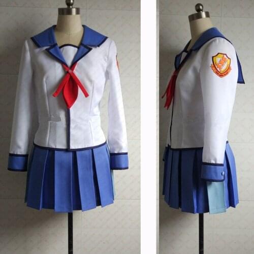 Angel Beats! Nakamura Yuri Cosplay Costume Tailor Made