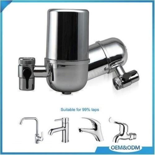 Household kitchen activated carbon faucet mounted pre acticarbon cartridge tap pre water filter/pre filtration faucet tap