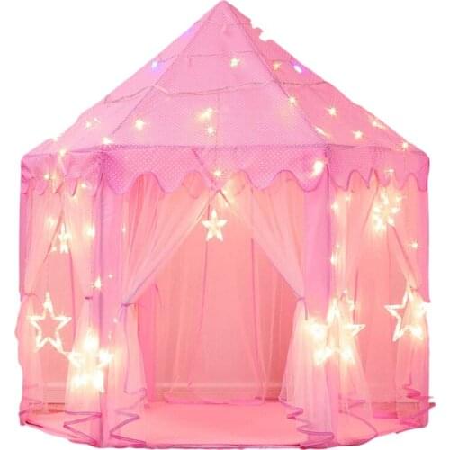 Kids Toys Tents Kids Play Tent Boy Girl Princess Castle Indoor Outdoor Kids House Play Ball Pit Pool Playhouse