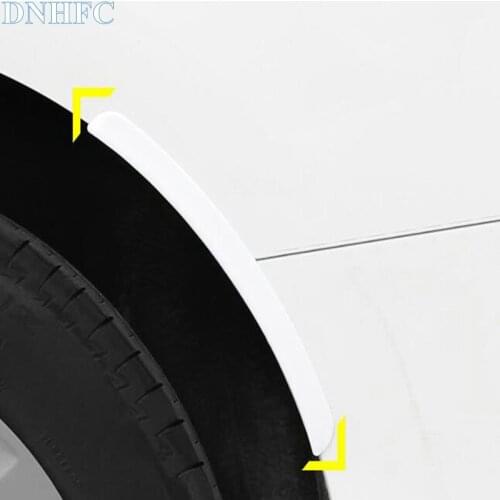 DNHFC Car styling Rear wheel anti-collision decorating strip for toyota camry 2018