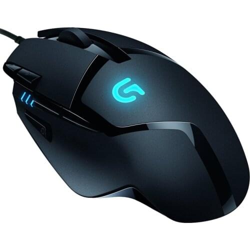 Logitech Original G402 Hyperion Fury FPS Gaming High Quality Wired Optical Mouse Computer Peripheral Accessories