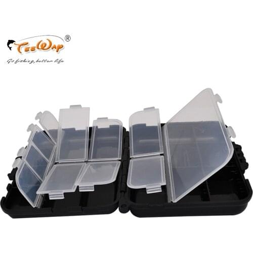 Plastic Carp Fishing Tackle Fishing Box Lures Bait Storage Case 26 Compartment Silicone Shrimp Fishing Pesca Tackle Boxes