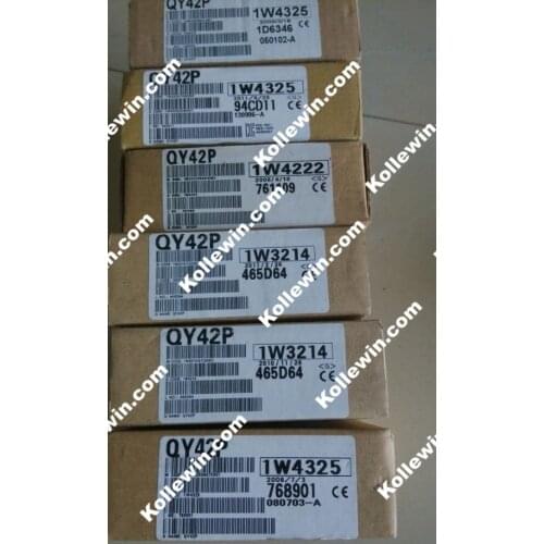 Q Series MELSEC QY42P PLC Module, OUTPUT MODULE 64POINT SINK TRIAC OUT 0.1A 12/24VDC QY42P Free Shipping
