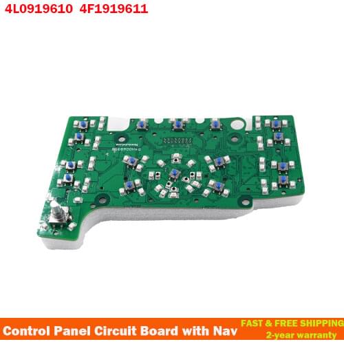 2G MMI Multimedia Interface Control Panel Circuit Board with Nav For Audi A6 Quattro C6 S6 Q7 4F1919611 4F1919610 4L0919610