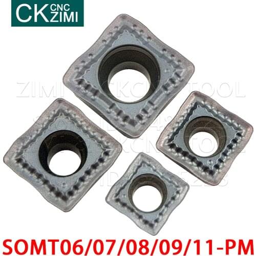 SOMT060204 SOMT070306 SOMT08T306 SOMT09T308 SOMT11T308 PM ZM2125 Carbide Inserts Indexable U Drill Turning Insert CNC Lathe Tool