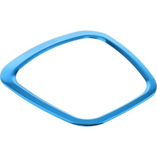 Trapezoid Aluminium Alloy Bling Steering Wheel Cover Sticker , for Audi A4L/A6L/Q3/Q5 Perfect Fit