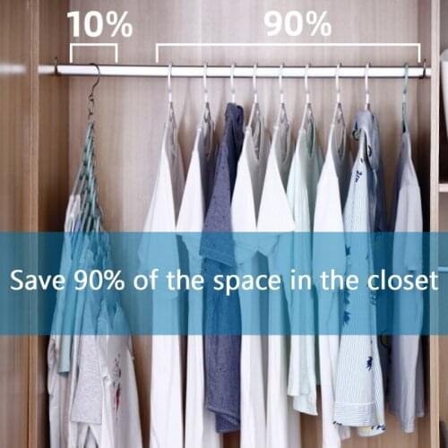 1 Pcs Stainless Steel 14 Hanging Hole Home Wardrobe Clothes Chain Market Shop Display Hanging Chain Hooks With Ring Hanger