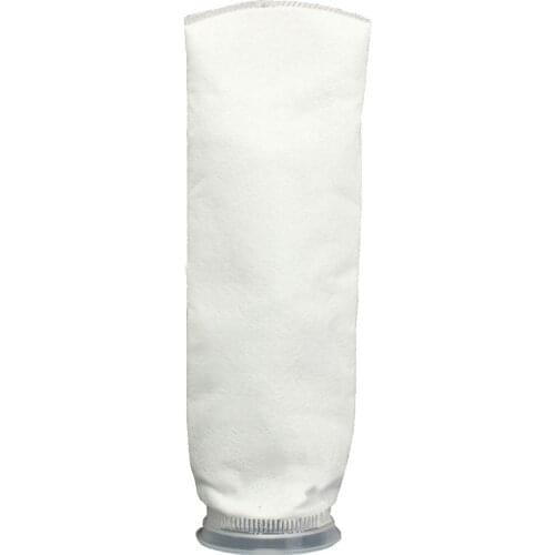 100/150/200um Pet Supplies Aquarium Sump Micron Felt Pre Filter Sock Bag, White