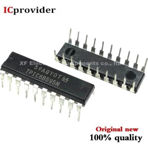 20pcs/lot TPIC6B595N TPIC6B595 PWR 8-BIT SHIFT REGIS 20-DIP Best quality