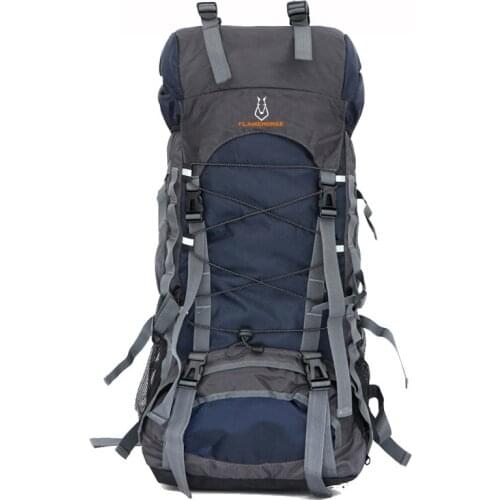 Hot 60L Nylon/Oxford Waterproof Dry Bag Outdoor High Quality Travel Backpack Men Women Camping Mountaineering Hiking Backpacks